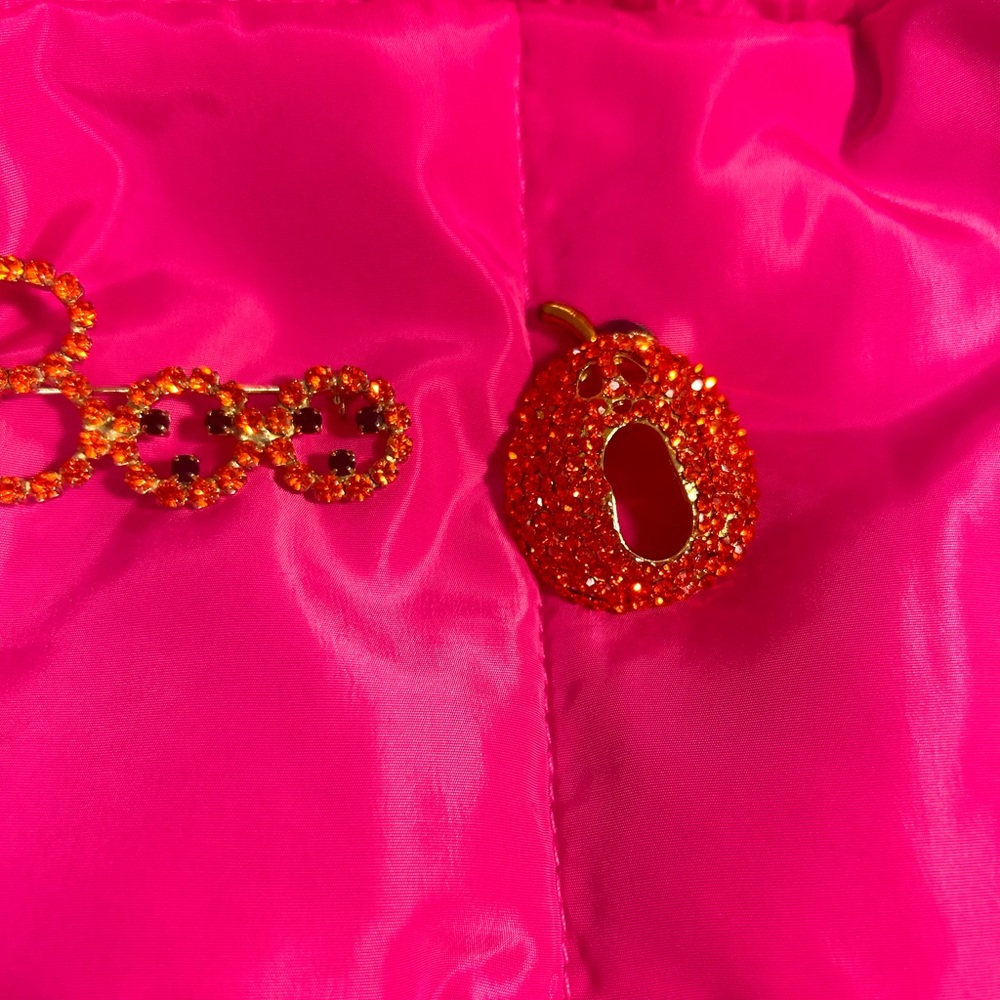Vintage Bundle of 2 Halloween Brooches